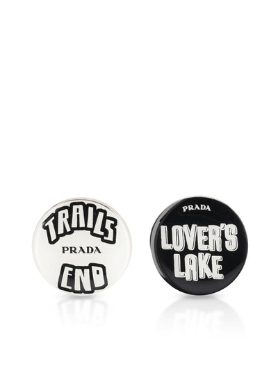 Spille realizzate in metallo. 2IS147 2HFGF0964 PRADA