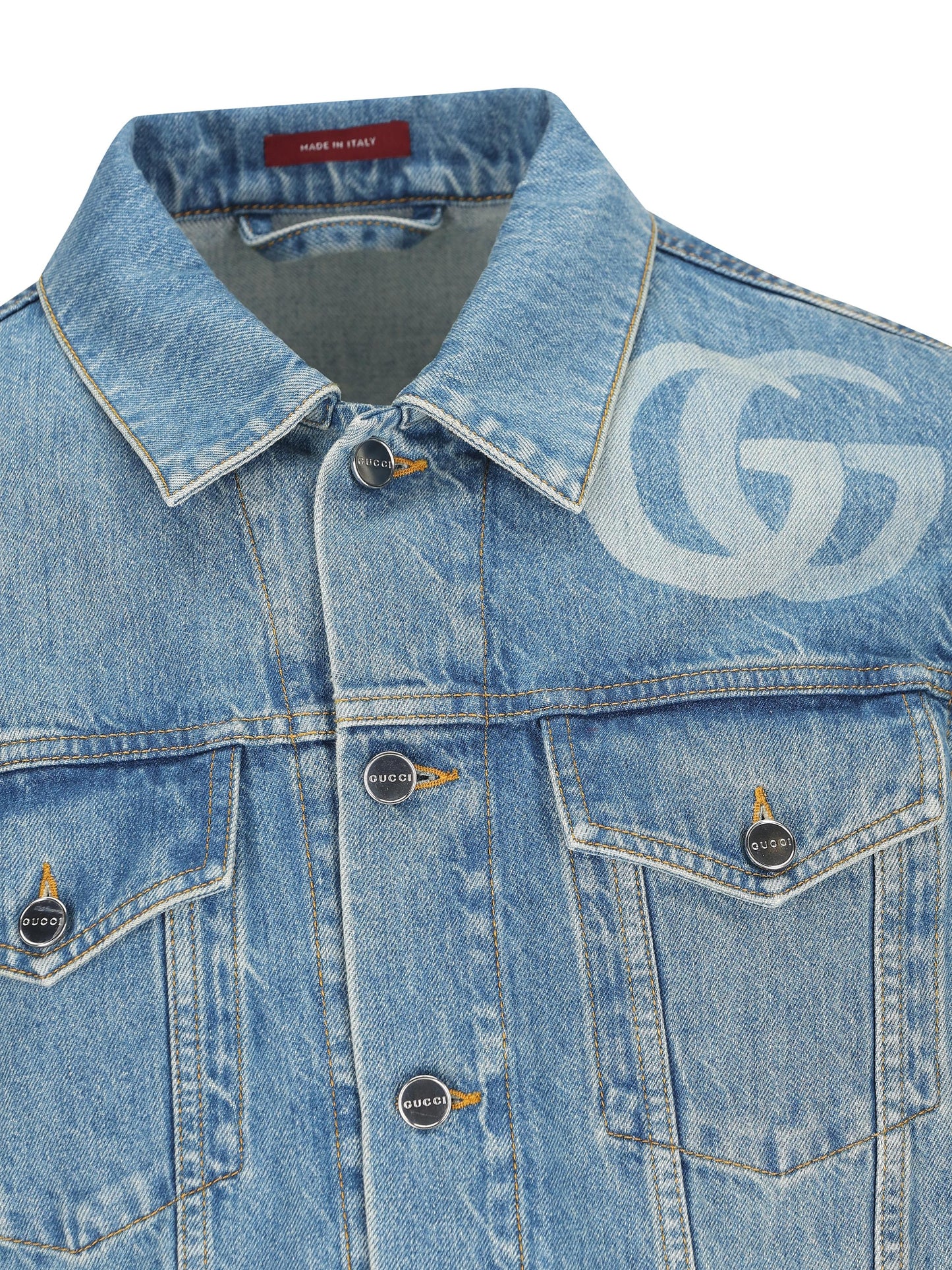 Giacca realizzata in denim di cotone. 815625 XDC6W4492 GUCCI