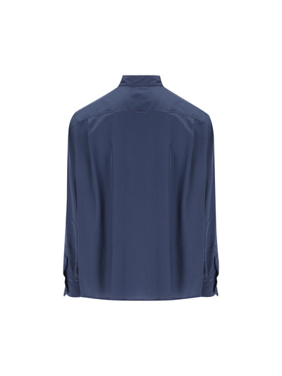 Camicia realizzata in viscosa e seta. 854249 Y2N494812 SAINT LAURENT