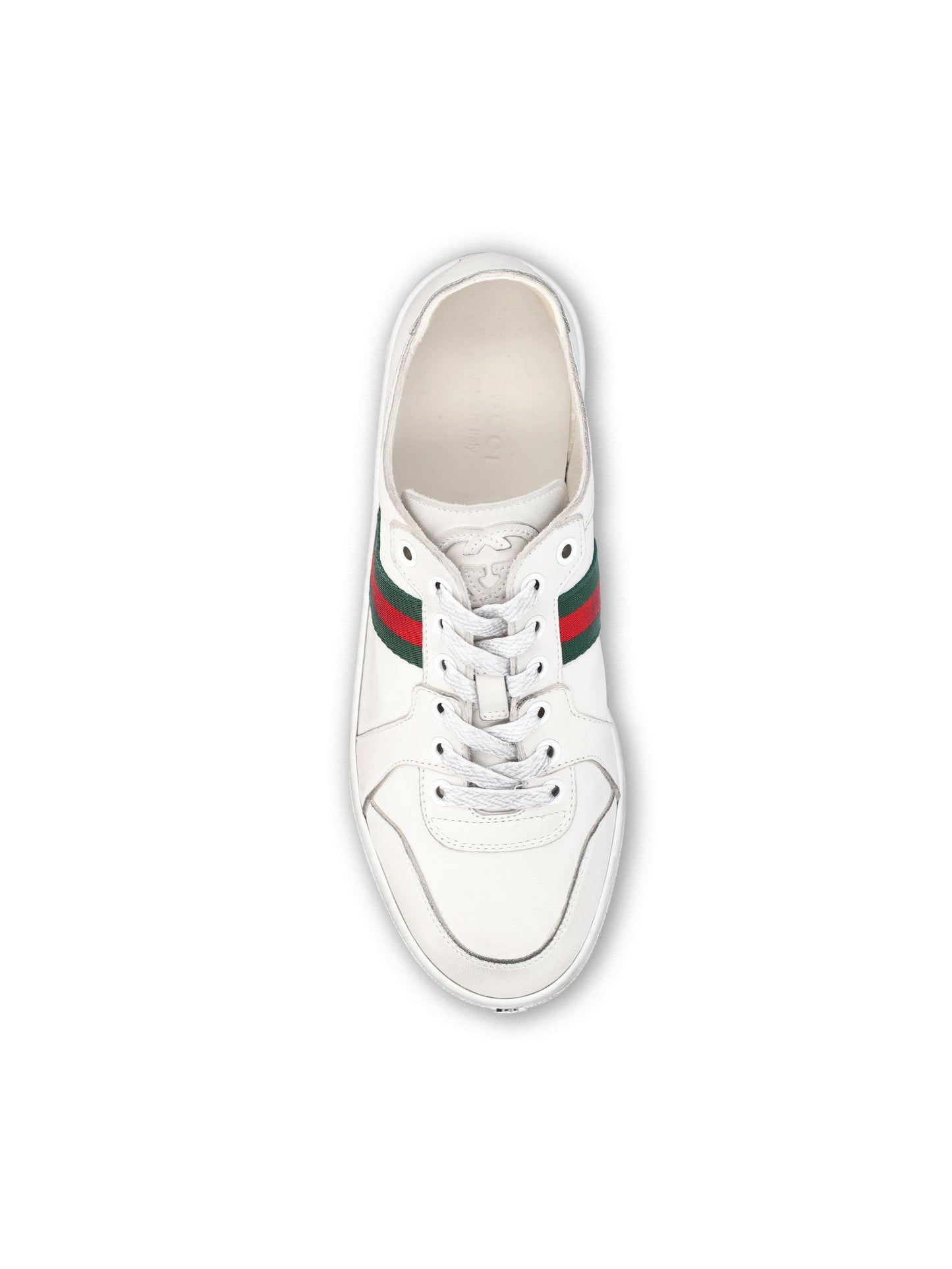 Sneakers realizzate in pelle. 865056 AAGFF9099 GUCCI