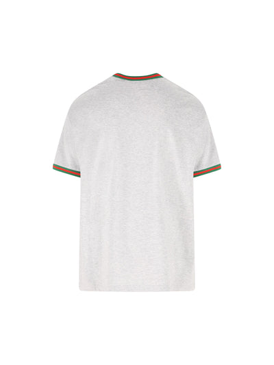 T-shirt in jersey di cotone con ricamo 835640 XJHCW1183 GUCCI