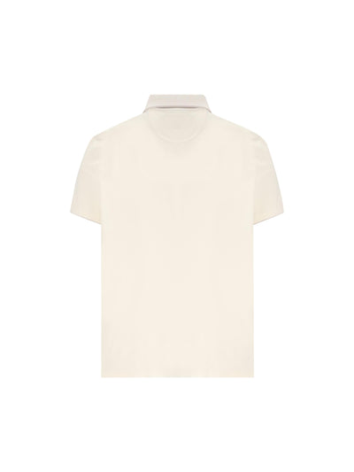 Polo realizzata in cotone ed elastan. FAI0485 1000 LORO PIANA