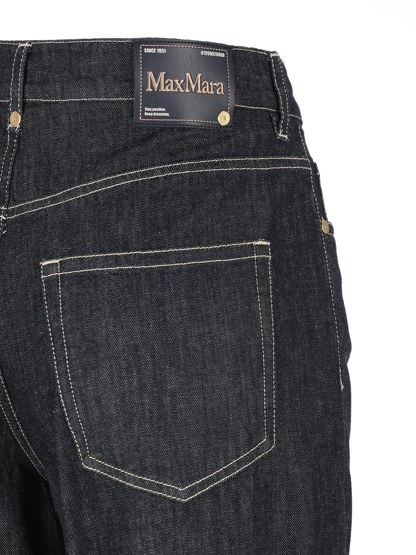Jeans realizzati in cotone. 2619181051600 001 MAX MARA - S