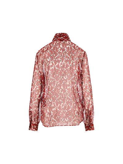 Camicia realizzata in seta. 842861 Y4J359477 SAINT LAURENT