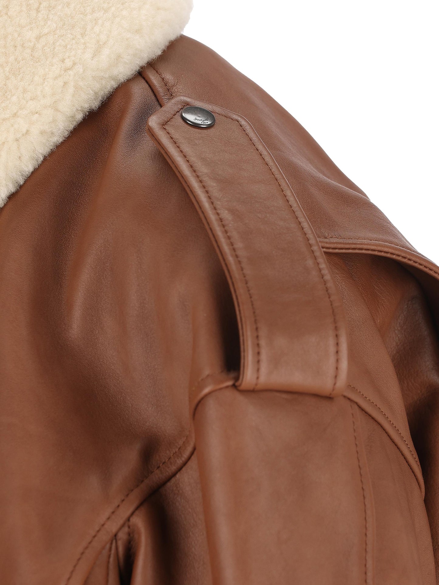 Bomber realizzato in pelle di vitello. 843525 YCTE22146 SAINT LAURENT