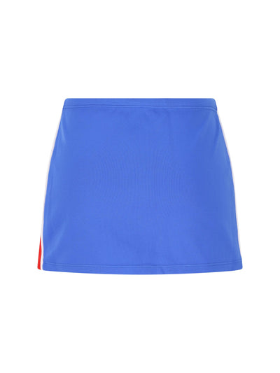 Minigonna realizzata in poliammide riciclata. MMG584 148OF0Q0U MIU MIU
