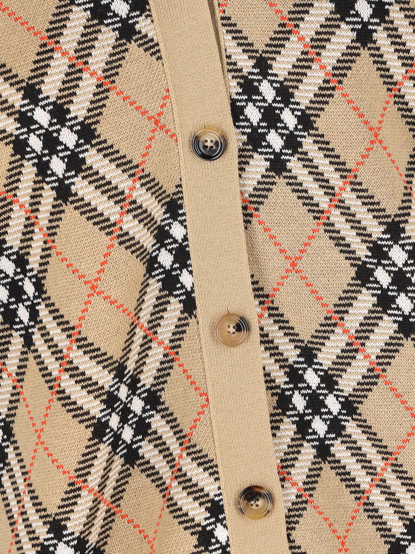 Cardigan in lana. 8110579 C1309 BURBERRY