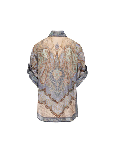 Camicia realizzata in seta. 8624TRS262 TPBL ZIMMERMANN