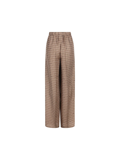 Pantaloni realizzati in seta. 2611131131600 006 MAX MARA