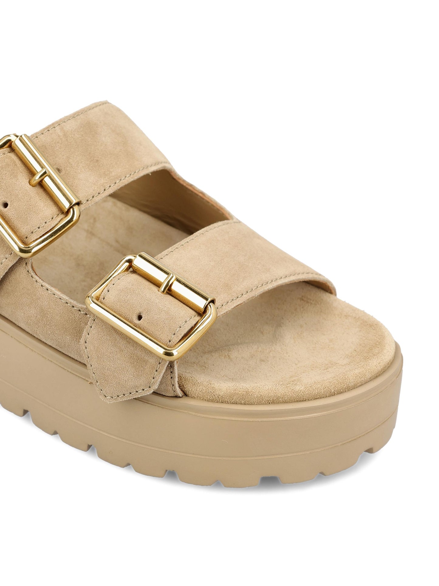 Sandali realizzati in pelle scamosciata. 1XZ788 054F0379 PRADA