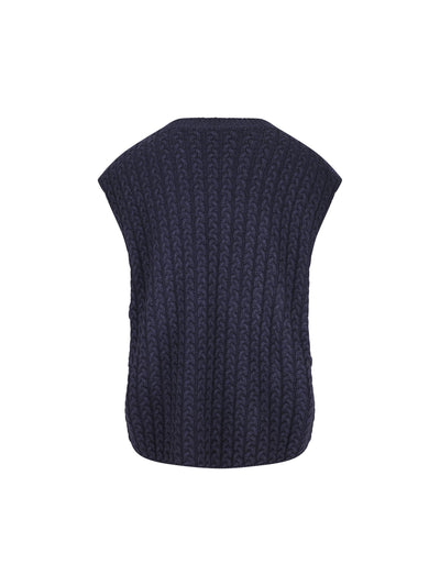 Gilet realizzato in lana. S359Y14KJI 5110 LOEWE