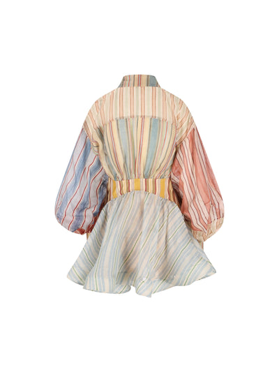 Abito realizzato in lino e seta. 7028DC261 SPSTR ZIMMERMANN