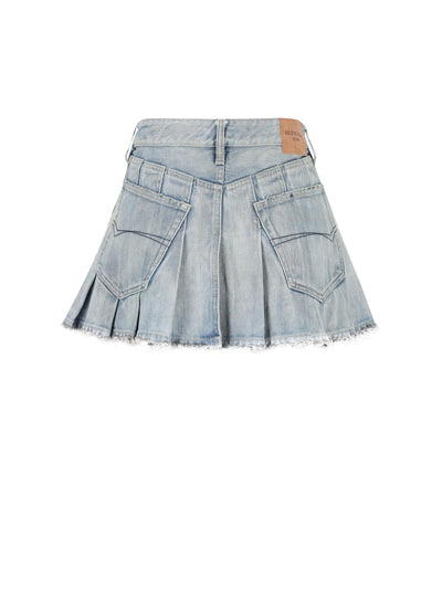 Gonna realizzata in denim di cotone. 838711 TSWB94200 BALENCIAGA