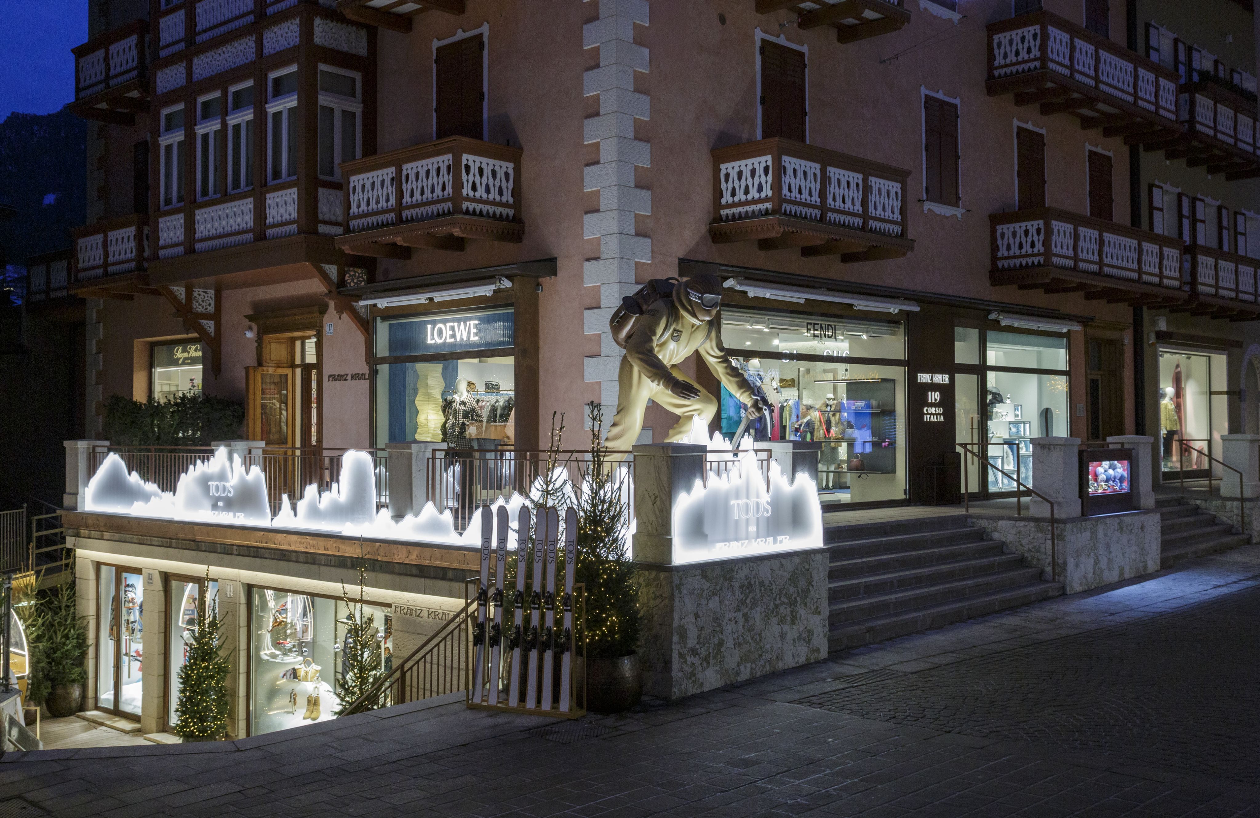 Moda protagonista nella Cortina olimpica