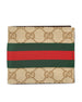 Geldbörse aus Canvas gefertigt.