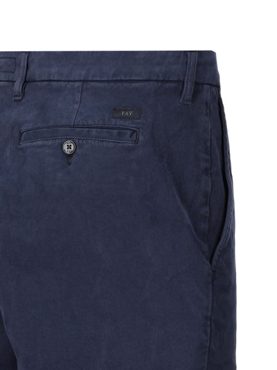 Pantaloni realizzati in cotone NTM8647187TQGG U812 FAY 