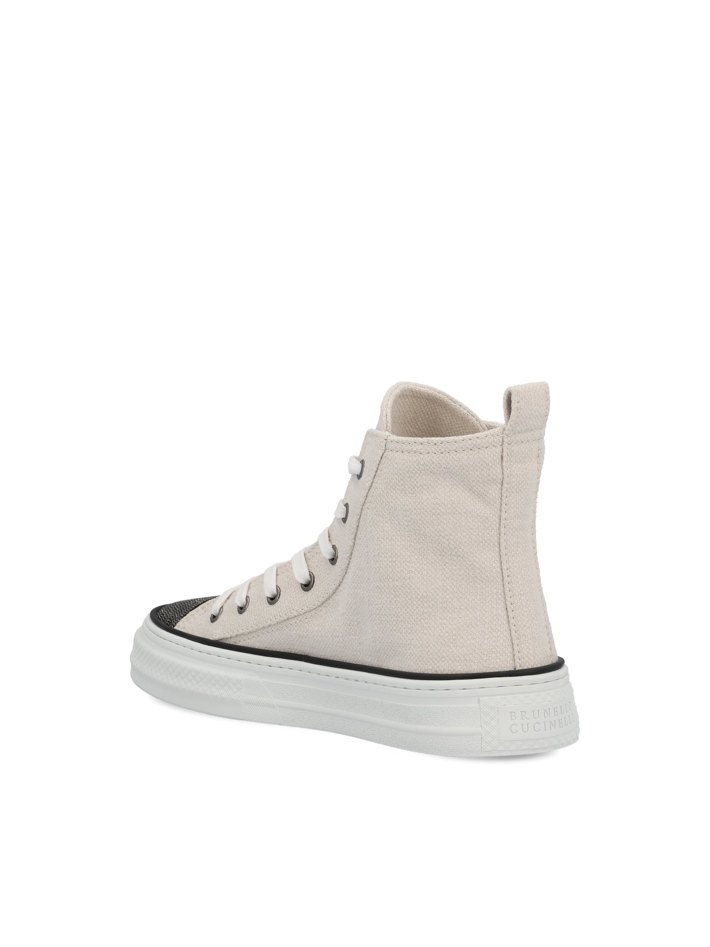 Sneakers realizzate in cotone e lino. MZ58G2618 C209 BRUNELLO CUCINELLI 