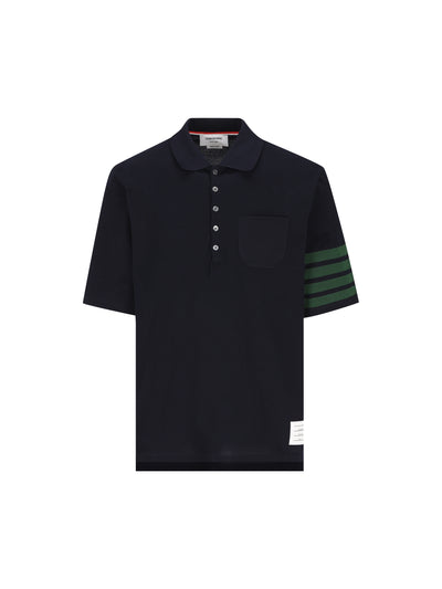 Polo realizzata in cotone. MJP204A J0155415 THOM BROWNE 