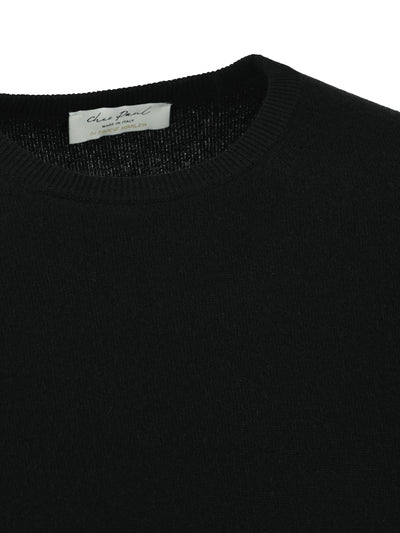Maglia realizzata in cashmere. 34001 NERO CHEZ PAUL 