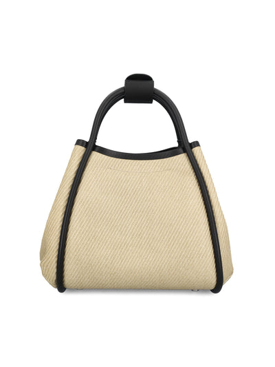 Borsa realizzata in tessuto effetto rafia. 2514511022600 004 MAX MARA 