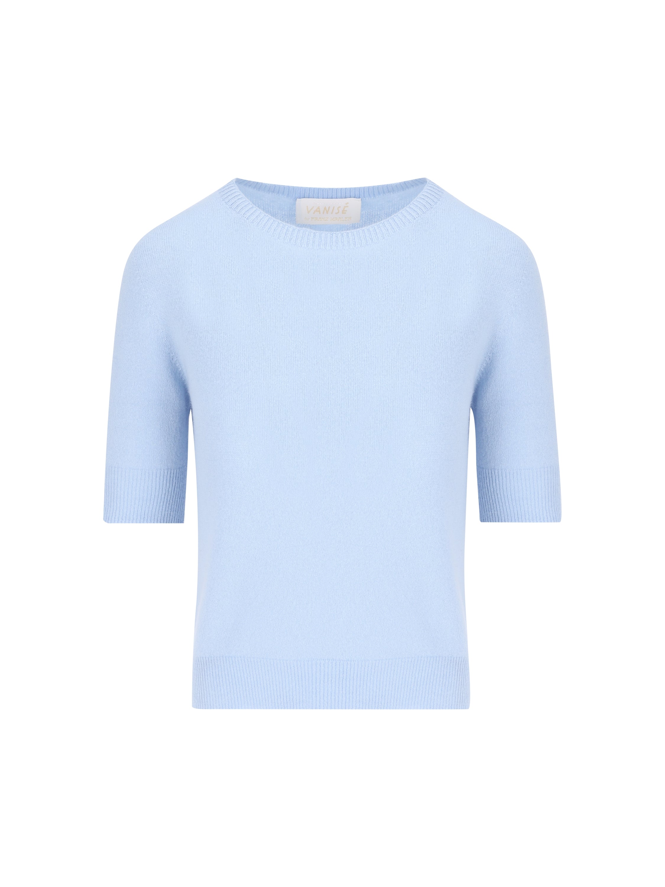 Maglia realizzata in cashmere. V36614 ACQUAMARINA VANISE' 