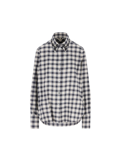 Camicia in cotone a quadri CAD5334 2793500 BARENA 
