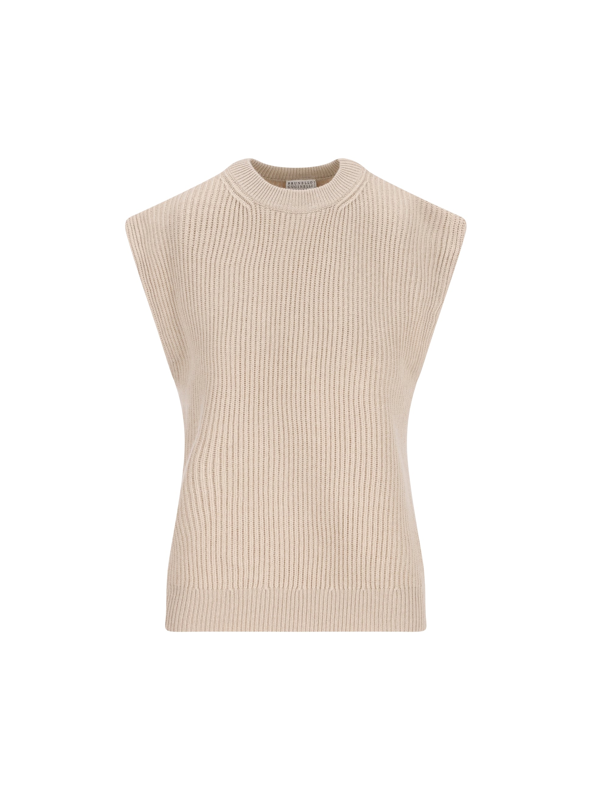 Gilet realizzato in misto lana e cashmere. M16725100 C9504 BRUNELLO CUCINELLI 