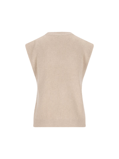 Gilet realizzato in misto lana e cashmere. M16725100 C9504 BRUNELLO CUCINELLI 