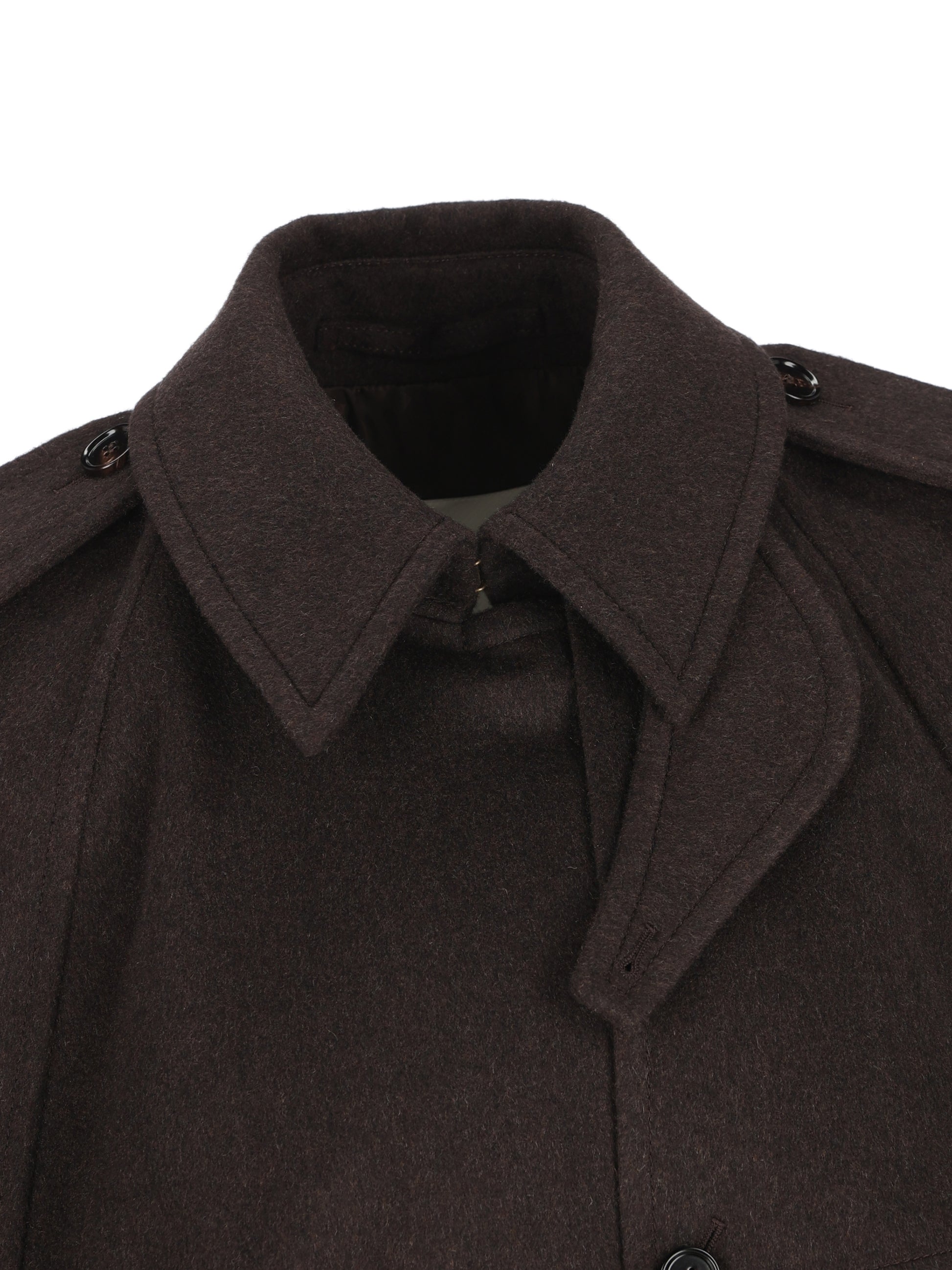 Cappotto realizzato in cashmere. 8115048 C3876 BURBERRY 