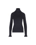 Pullover dolcevita aderente in maglia di lana e cotone. CH25AMP14520 4C4 CHLOE' 