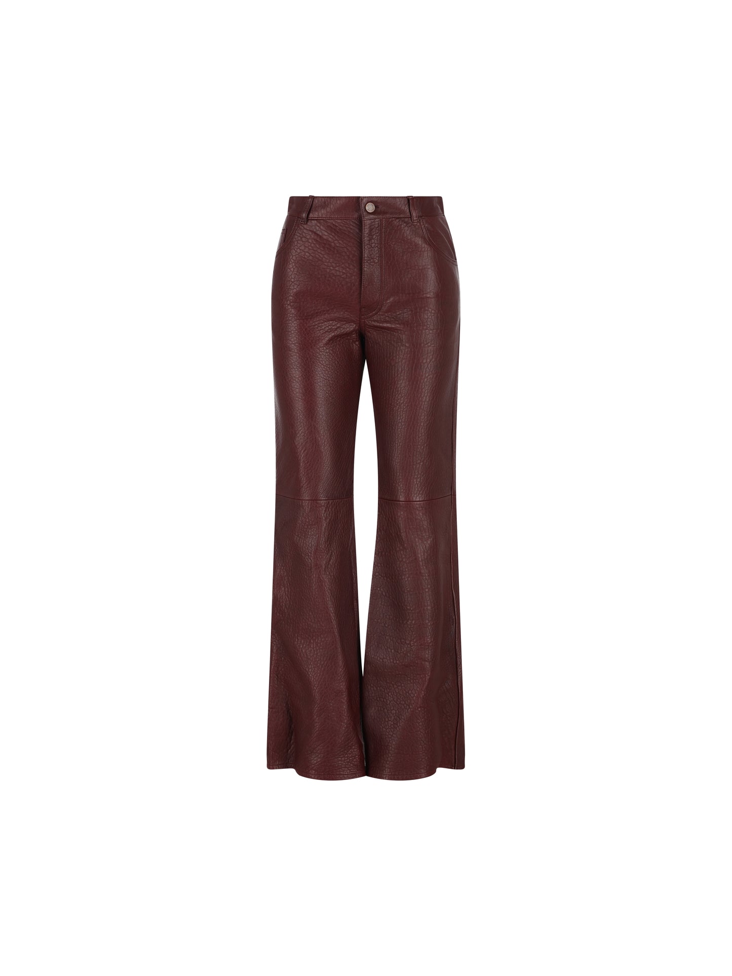 Pantaloni svasati in pelle di agnello. CH25WCP44217 55Y CHLOE' 