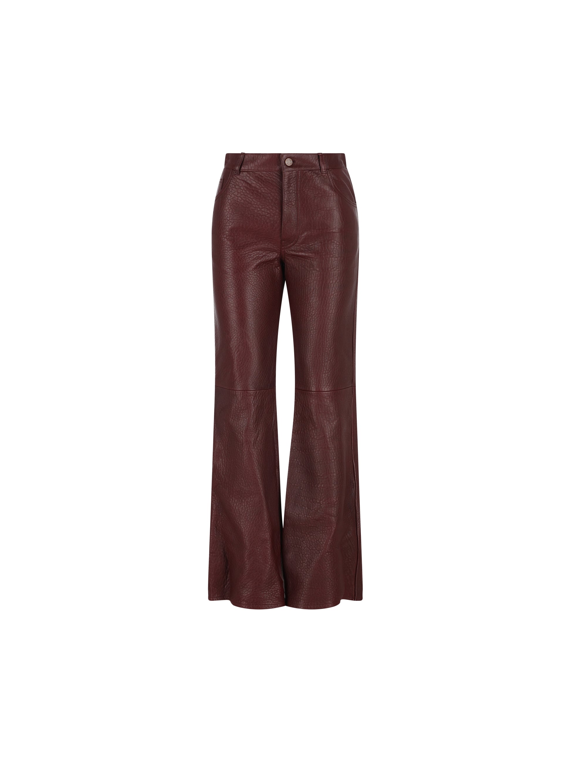 Pantaloni svasati in pelle di agnello. CH25WCP44217 55Y CHLOE' 