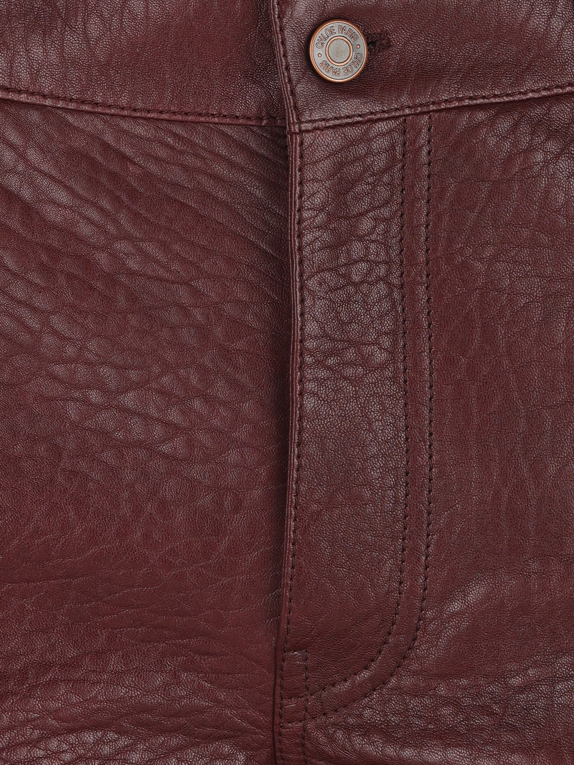 Pantaloni svasati in pelle di agnello. CH25WCP44217 55Y CHLOE' 