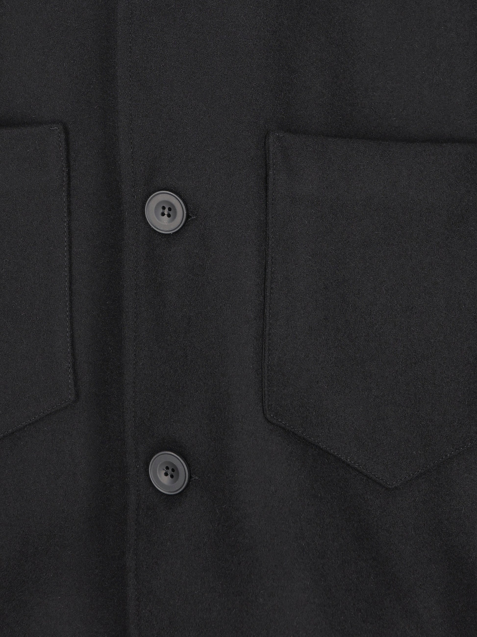 Cappotto realizzato in misto lana vergine. C396CSU 610128 CINI 