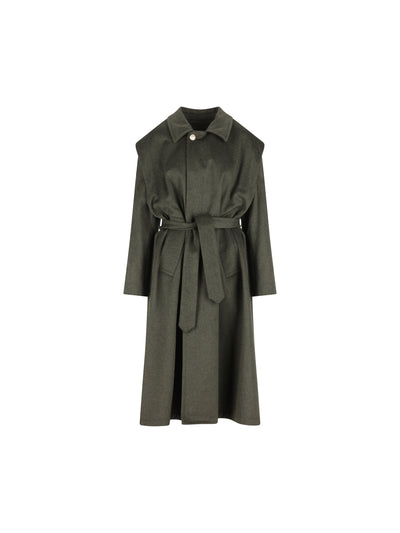 Cappotto realizzato in lana e poliammide. C410CSD B0373033 CINI 