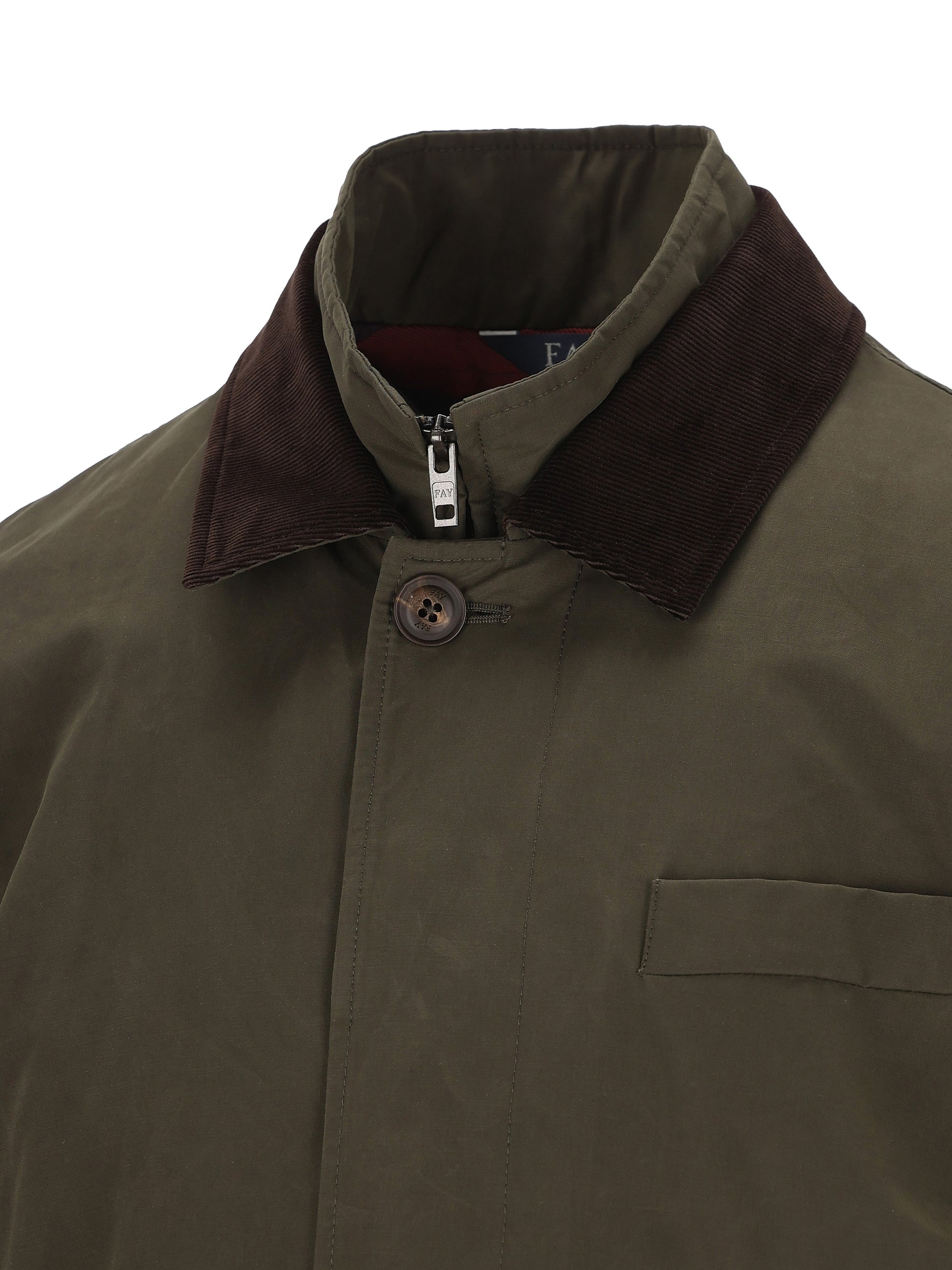 Cappotto realizzato in cotone. NAM13510100XLZ V805 FAY 