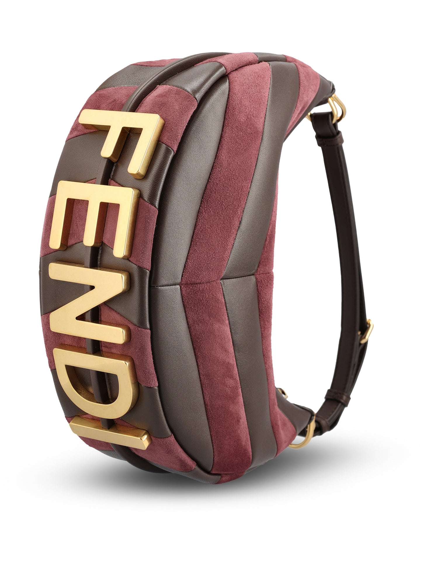 Borsa realizzata in pelle e camoscio. 8BR798 AYDRF1U3F FENDI 