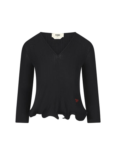 Maglia realizzata in lana vergine FS9741 AVFEF0GME FENDI 