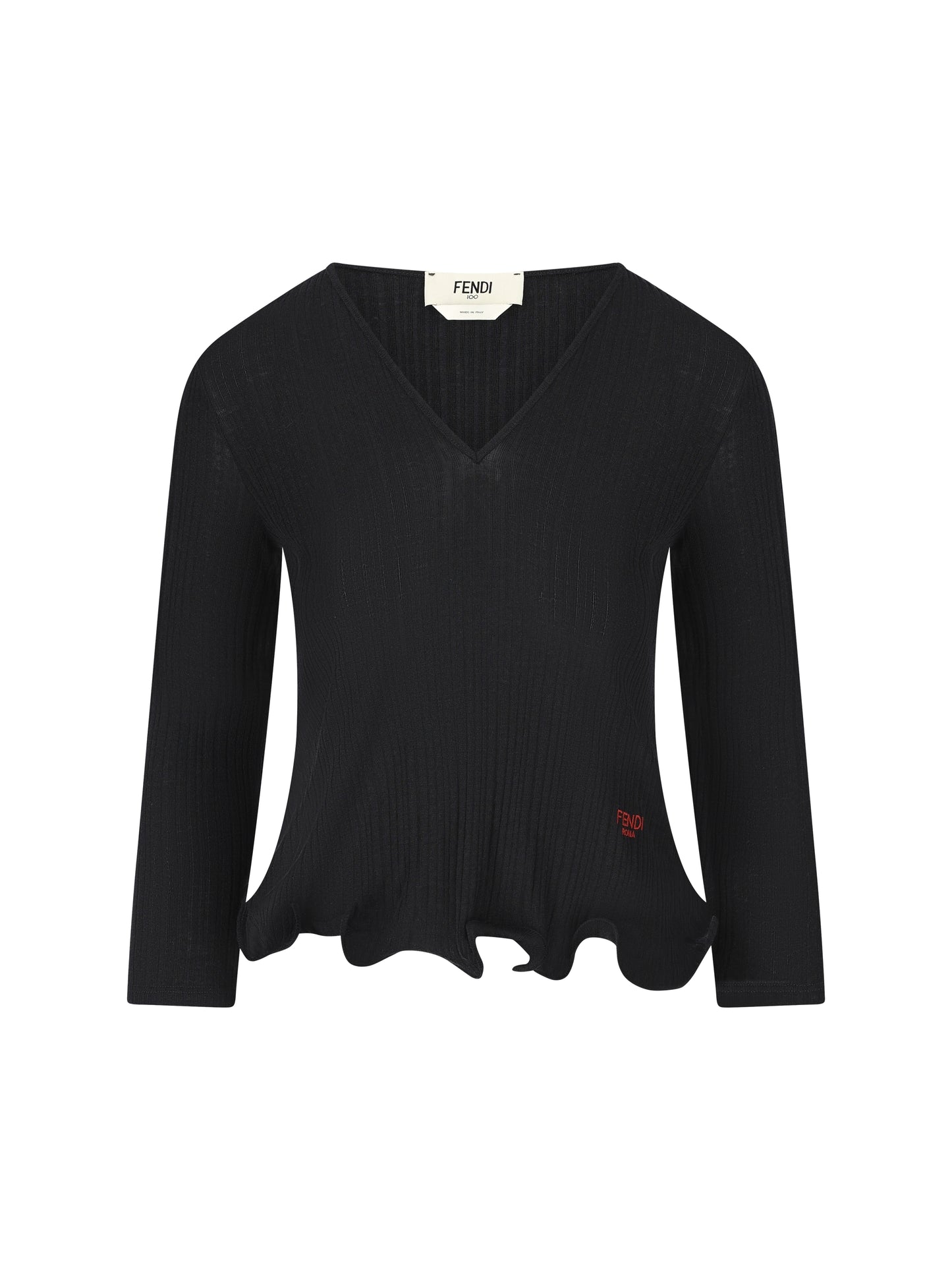 Maglia realizzata in lana vergine FS9741 AVFEF0GME FENDI 