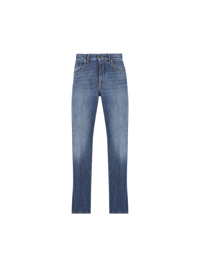 Jeans in denim slavato blu scuro BM51MN516L 401 GIVENCHY 