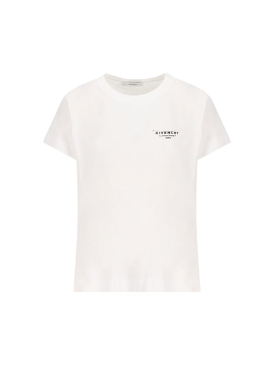 T-Shirt in cotone. BW70FJP75N 100 GIVENCHY 