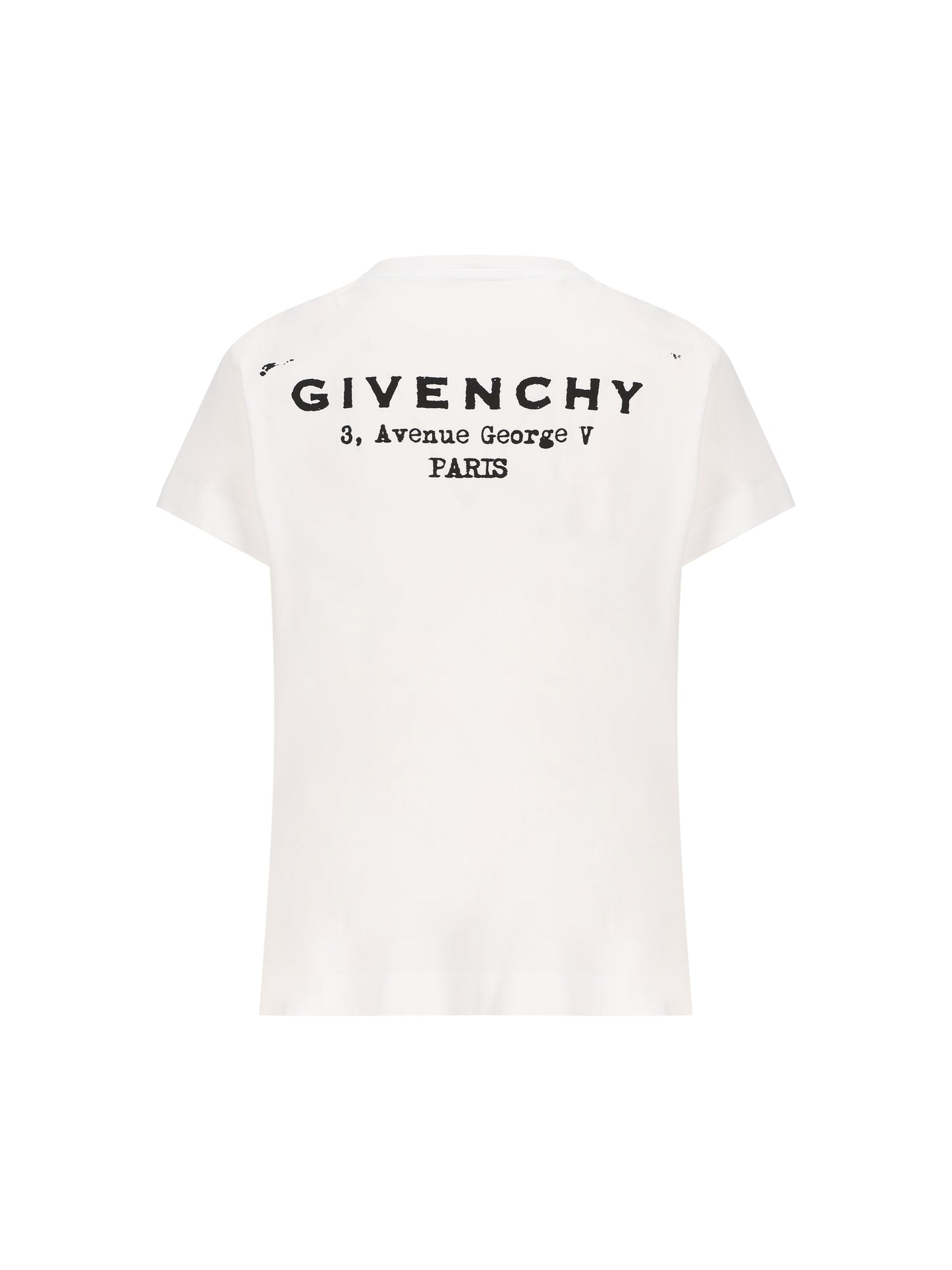 T-Shirt in cotone. BW70FJP75N 100 GIVENCHY 