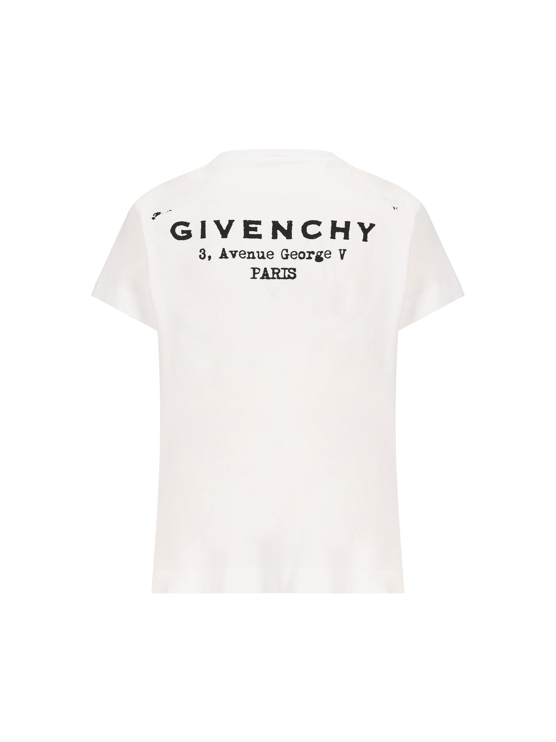 T-Shirt in cotone. BW70FJP75N 100 GIVENCHY 