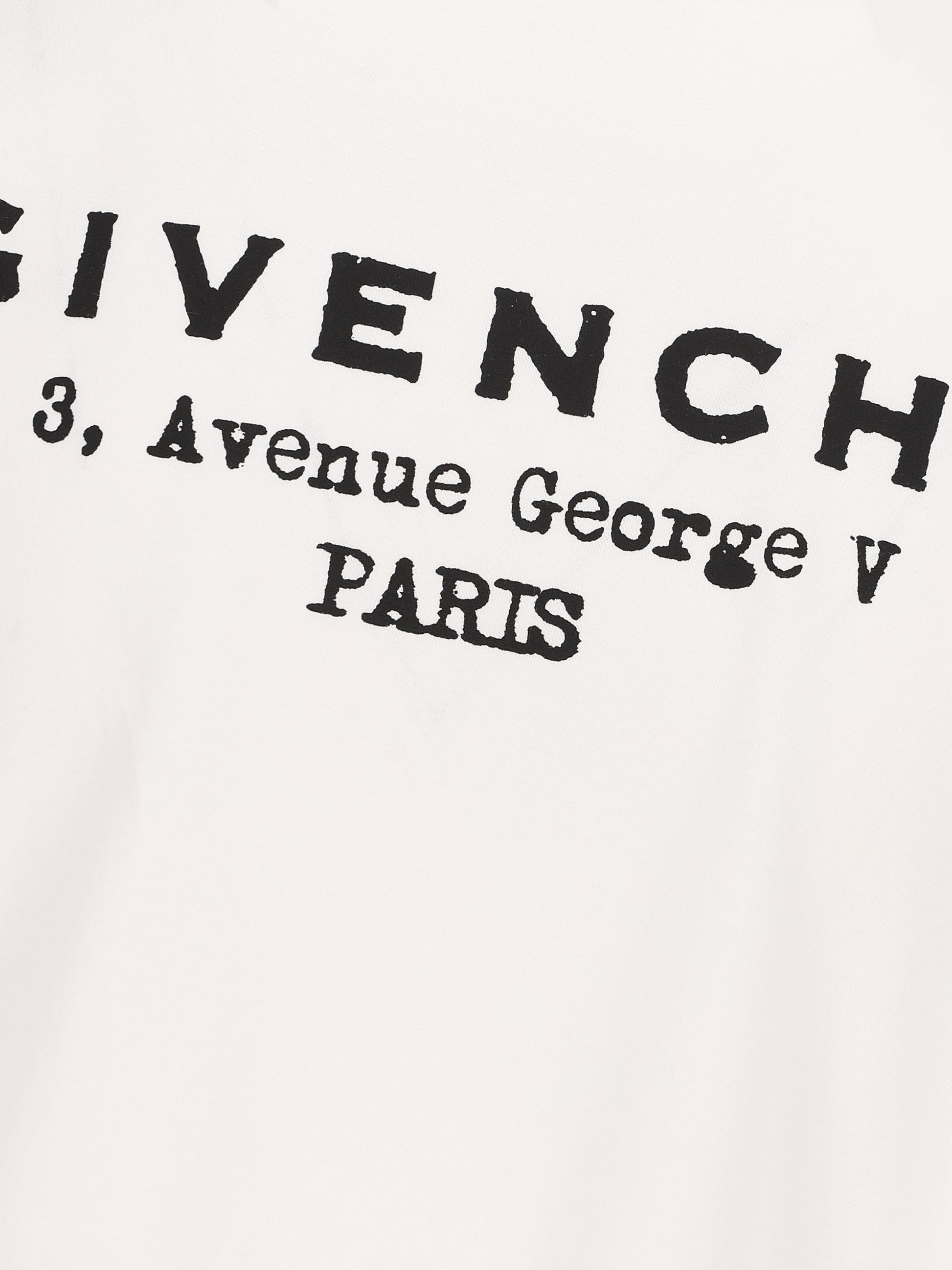 T-Shirt in cotone. BW70FJP75N 100 GIVENCHY 