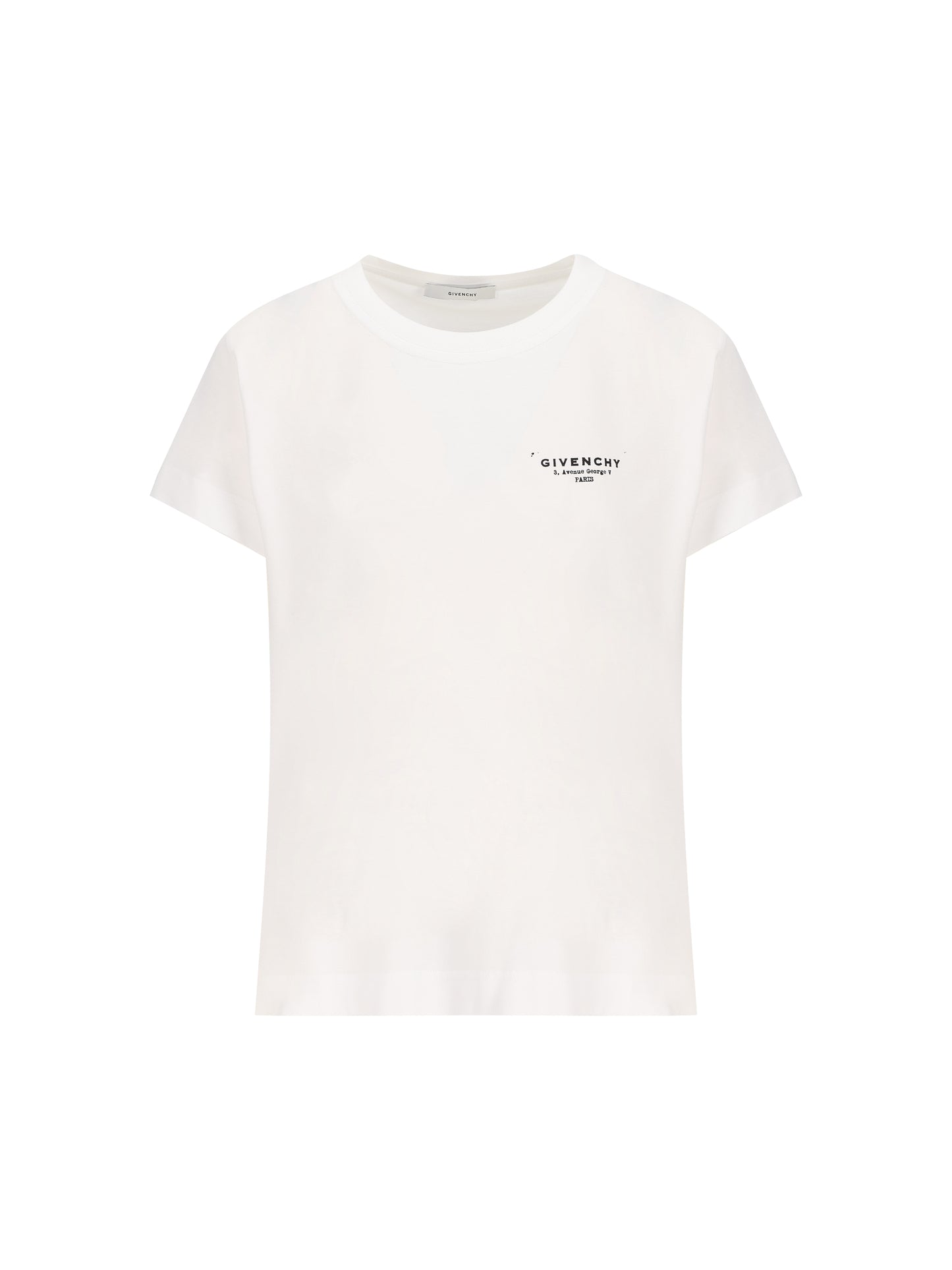 T-Shirt in cotone. BW70FJP75N 100 GIVENCHY 