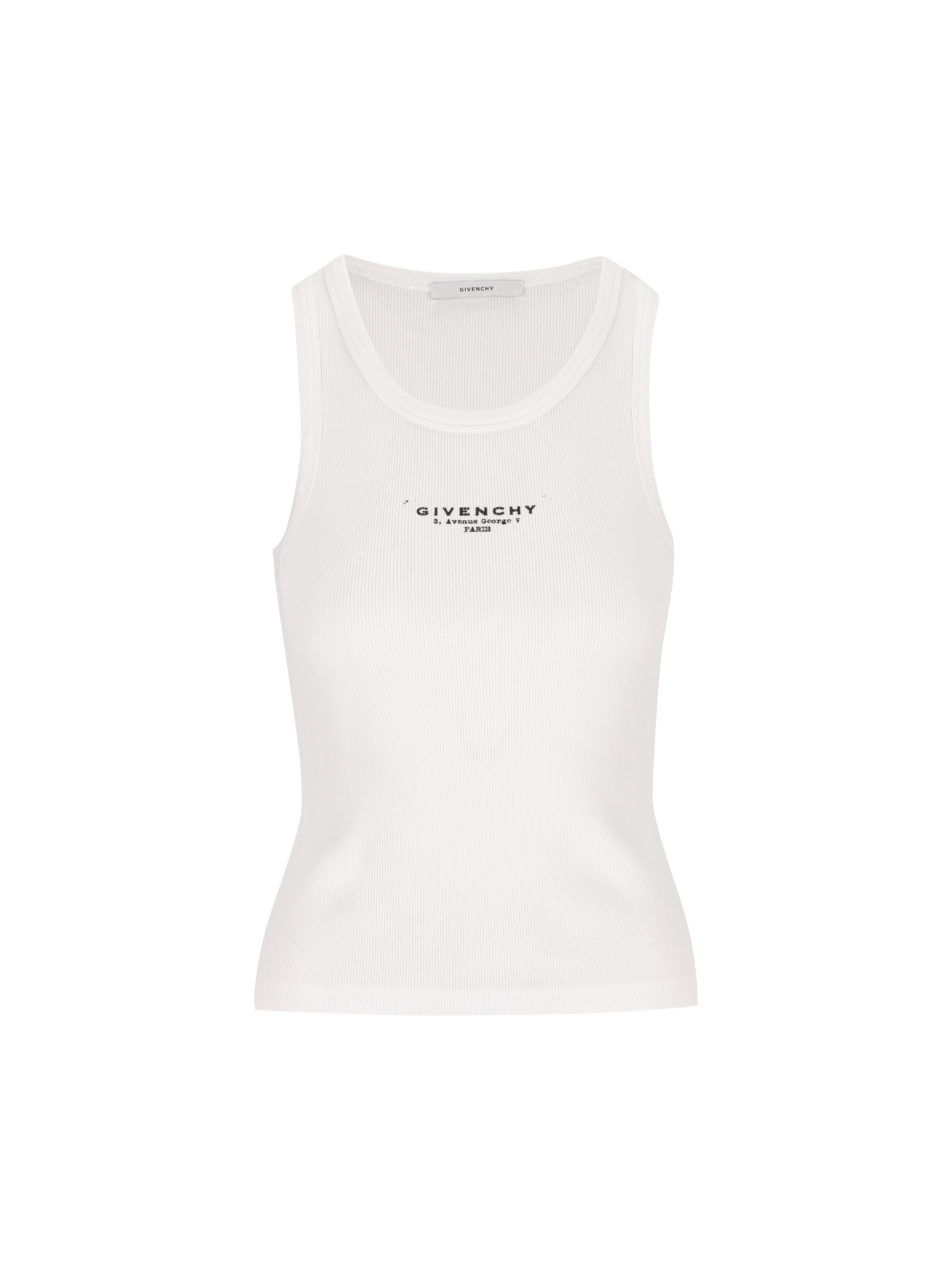 Canotta in cotone. BW70FPP75N 100 GIVENCHY 
