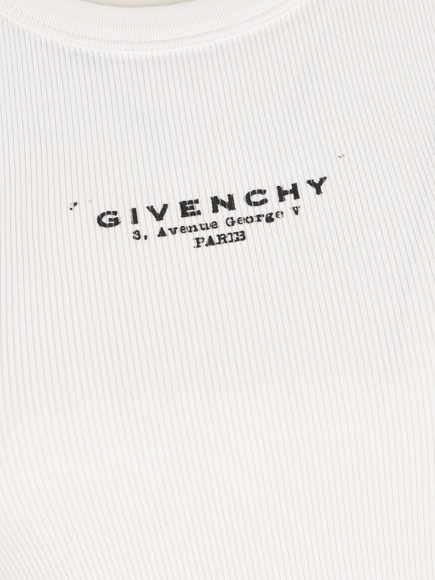 Canotta in cotone. BW70FPP75N 100 GIVENCHY 