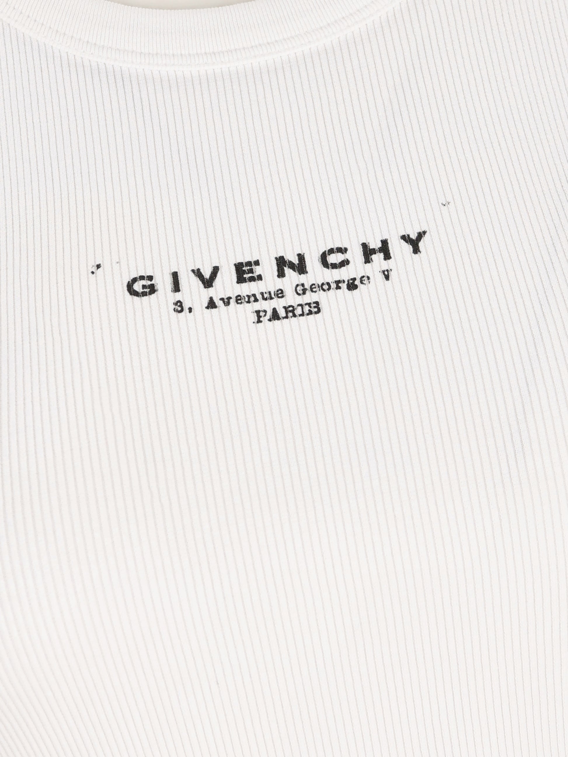 Canotta in cotone. BW70FPP75N 100 GIVENCHY 