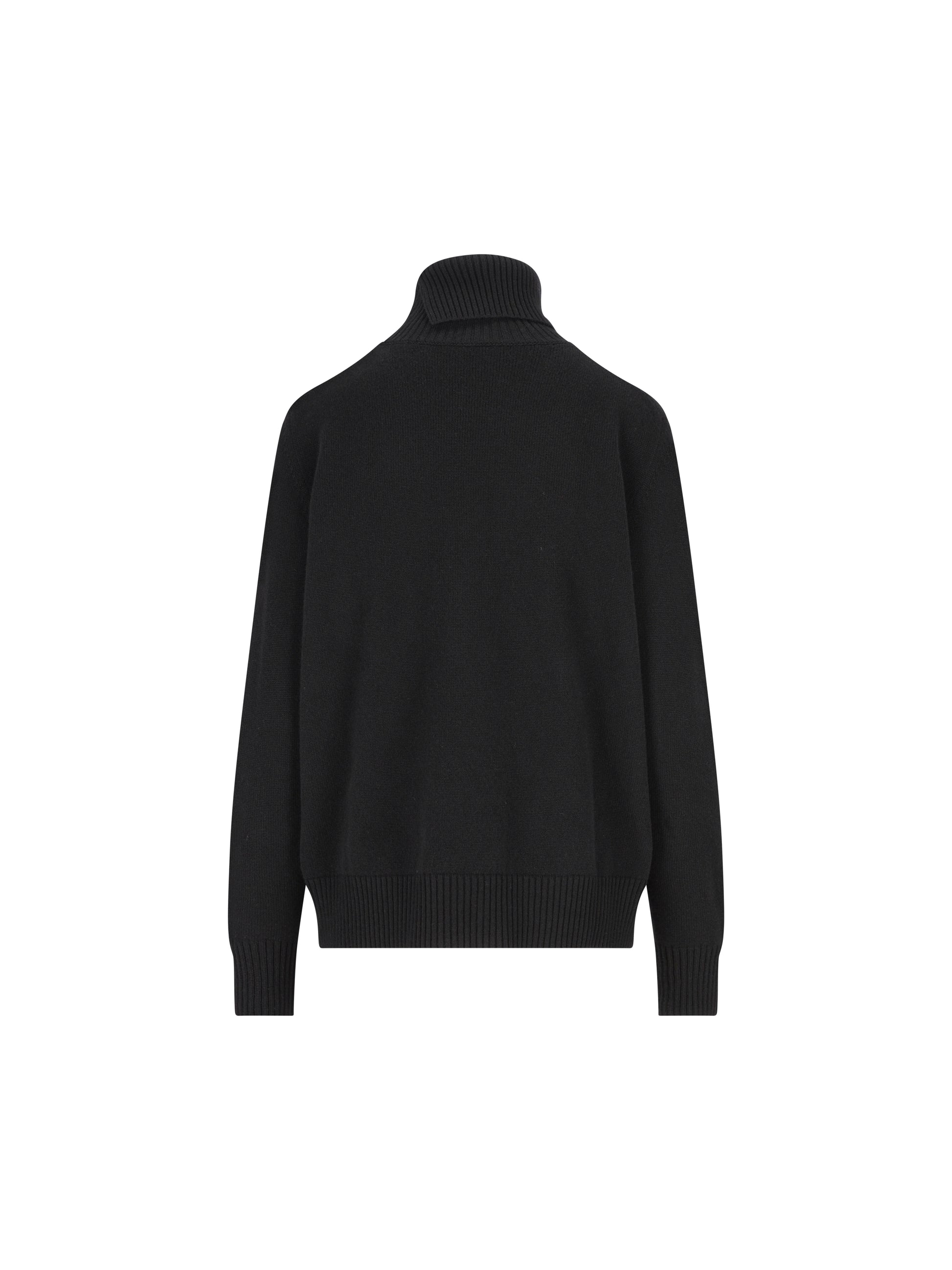 Maglione dolcevita in lana e cashmere BW90VE4ZSN 001 GIVENCHY 