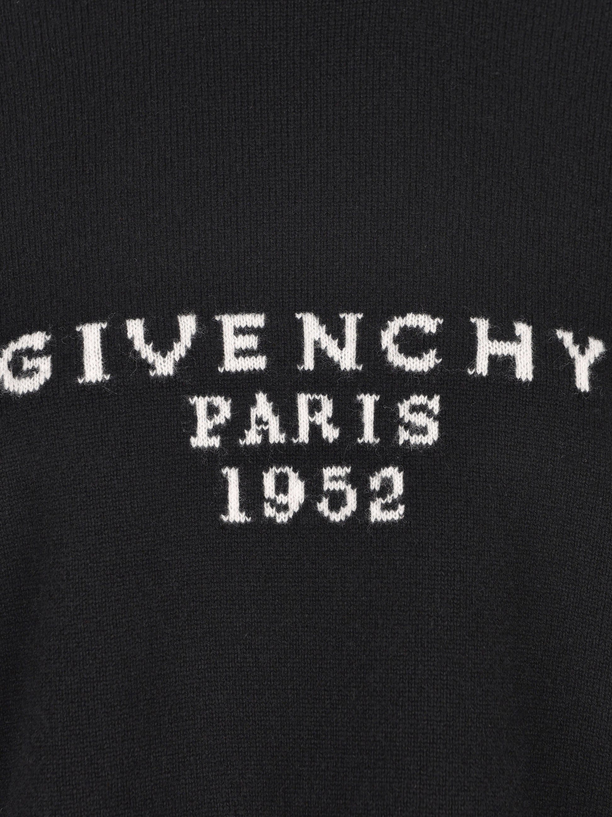 Maglione dolcevita in lana e cashmere BW90VE4ZSN 001 GIVENCHY 